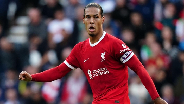 New Liverpool captain Virgil van Dijk understands fans’ negativity about the new season but he does not share their concerns (Mike Egerton/PA)