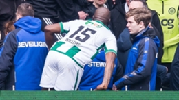 Jetro Willems was struck as he tried to calm Groningen supporters