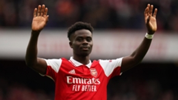 Bukayo Saka’s new deal at Arsenal is expected to be confirmed sooner rather than later. (John Walton/PA)