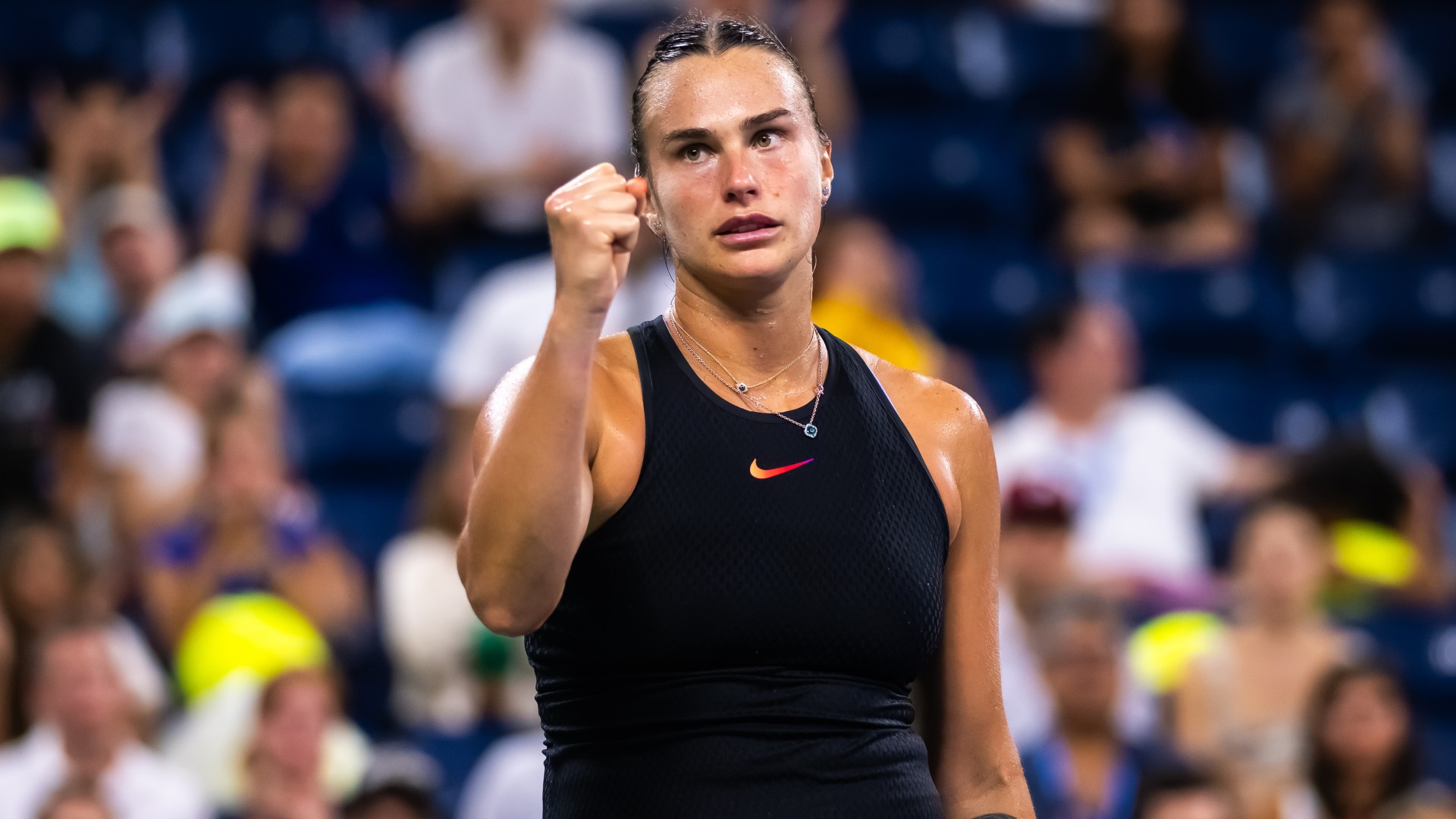 US Open: Sabalenka 'doesn't want to leave' with semi-finals in sight