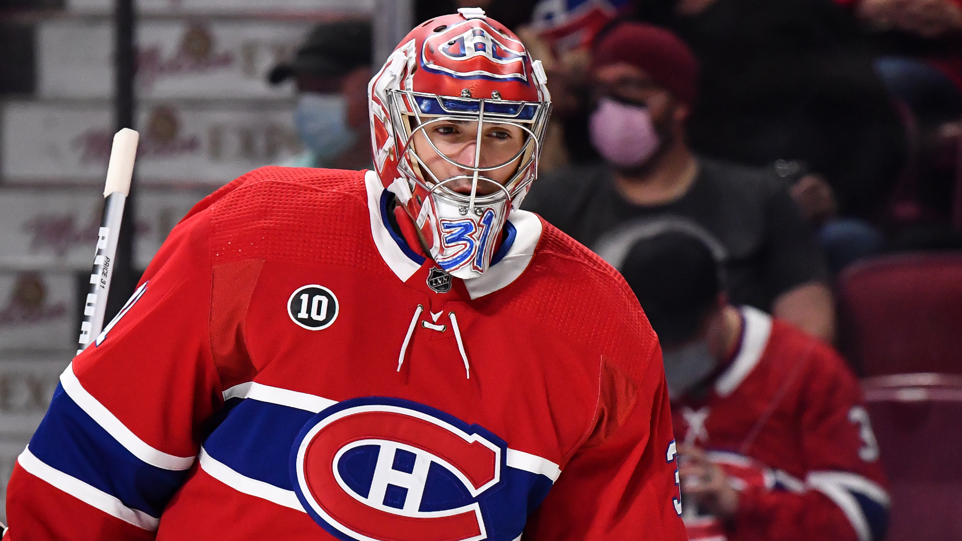 Canadiens goaltender Carey Price may miss all of next season due to a troubling knee injury
