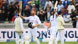 Jonny Bairstow and Joe Root celebrate another epic win