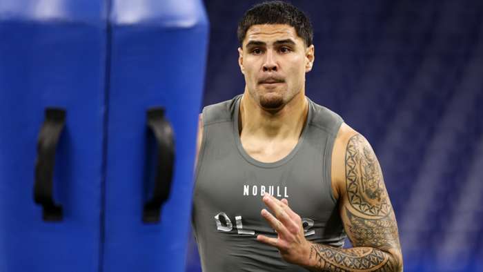 Colts make edge rusher Latu first defensive player drafted at No. 15