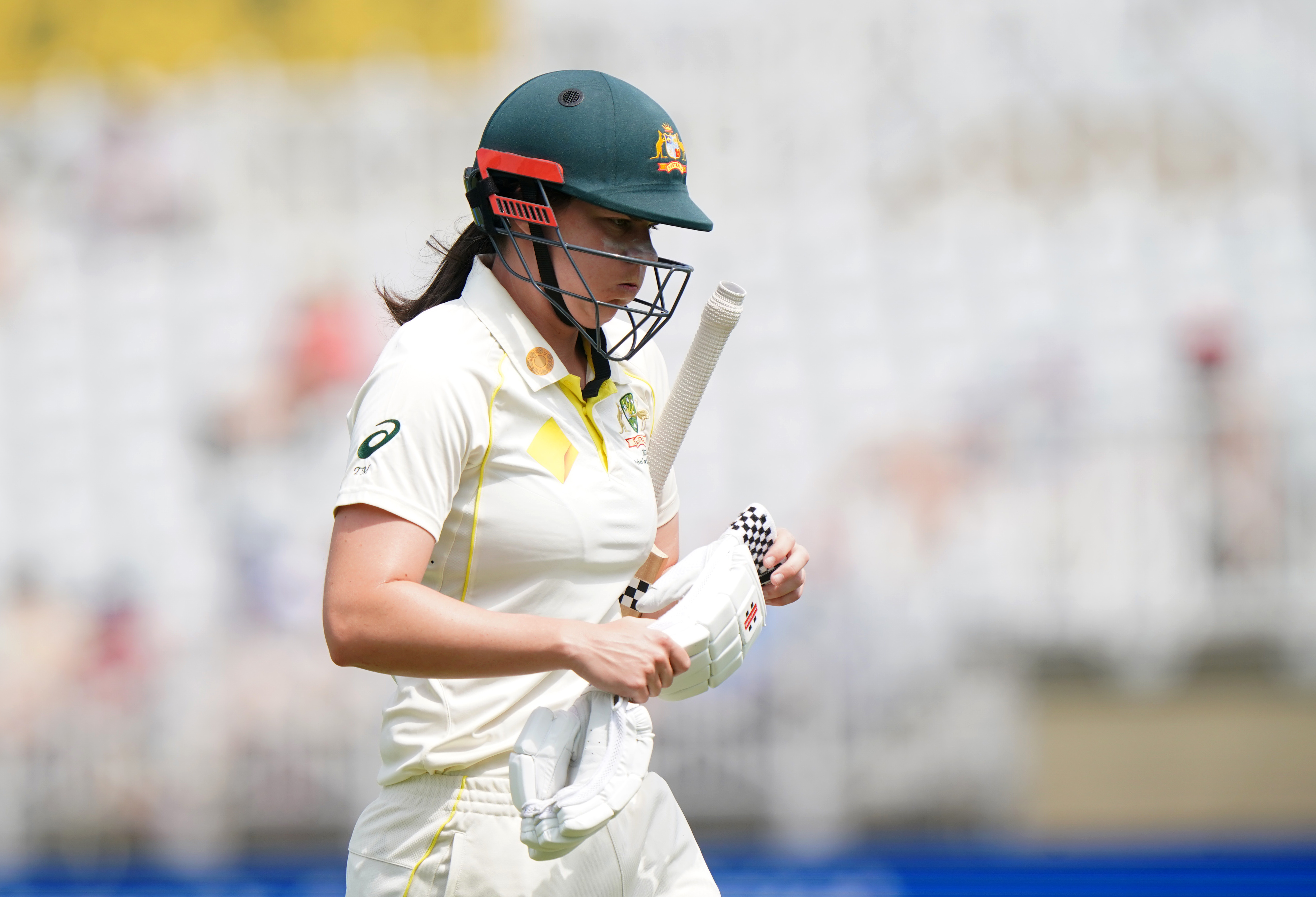 Tahlia McGrath admitted Australia were a bundle of nerves at Trent Bridge (Tim Goode/PA)