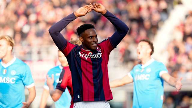 Bologna 2-0 Napoli: Dallinga and Lucumi down blunted champions