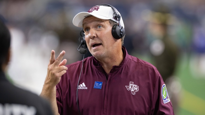 Texas A&M coach Jimbo Fisher