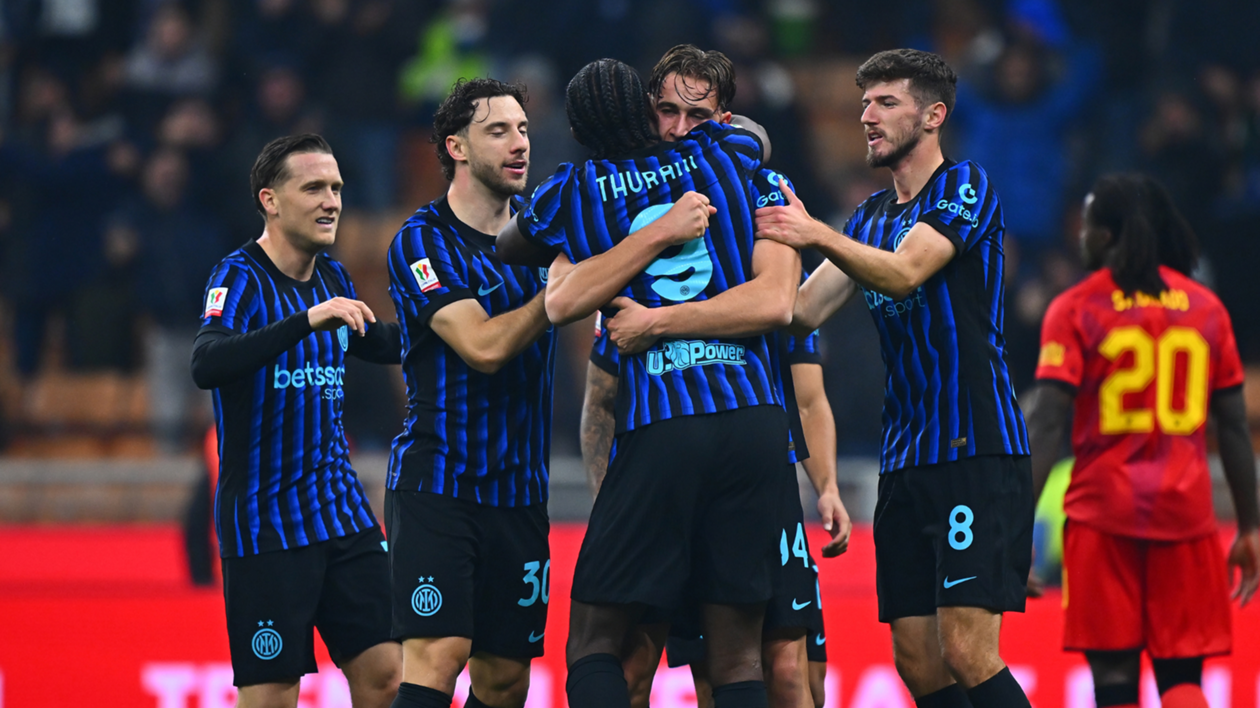 Inter 5-1 Venezia: Thuram at the double in Coppa Italia rout