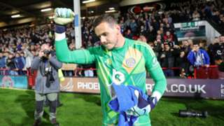 Ward's penalty heroics send Leicester through in EFL Cup