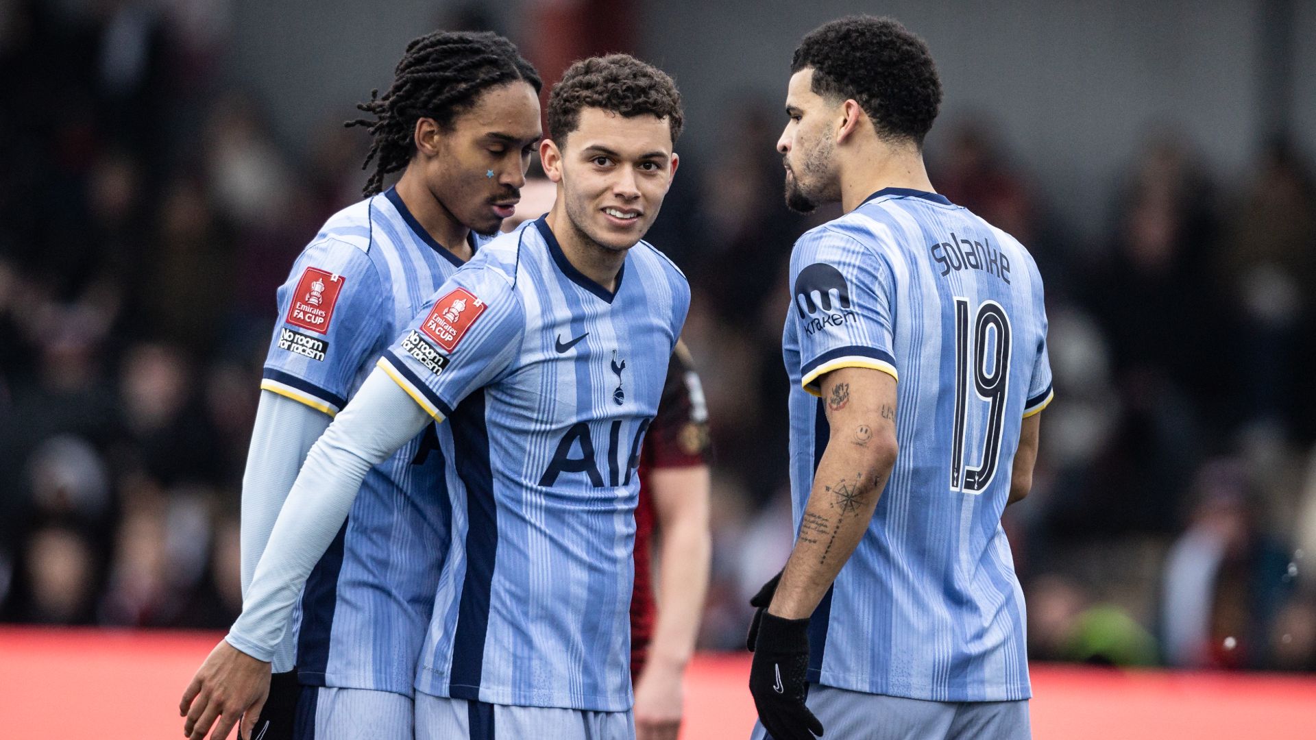 Tamworth 0-3 Tottenham: Postecoglou's side survive non-league scare