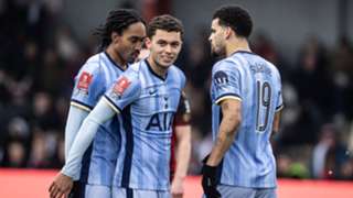 Tamworth 0-3 Tottenham: Postecoglou's side survive non-league scare