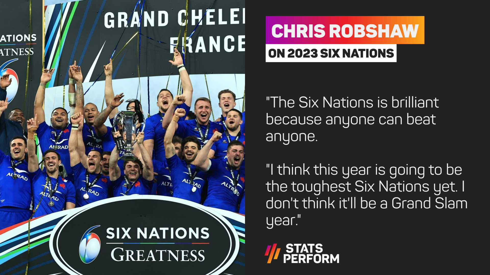 Chris Robshaw on 2023 Six Nations