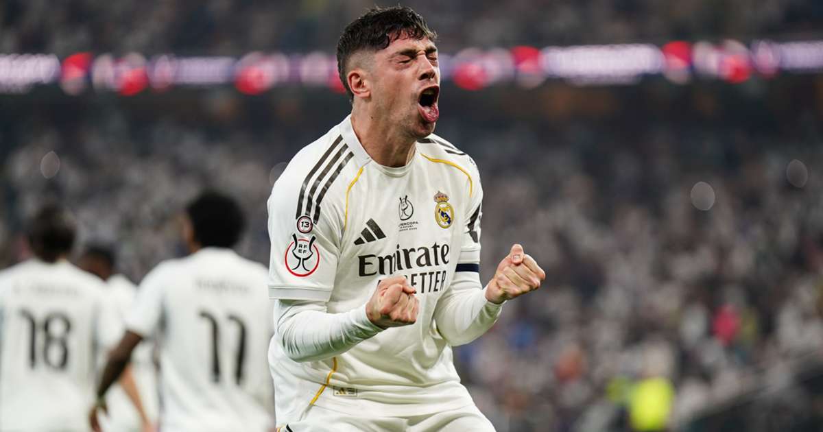 Valverde Stunner, Courtois Heroics: Real Madrid Edge Atlético in Fiery Super Cup Derby