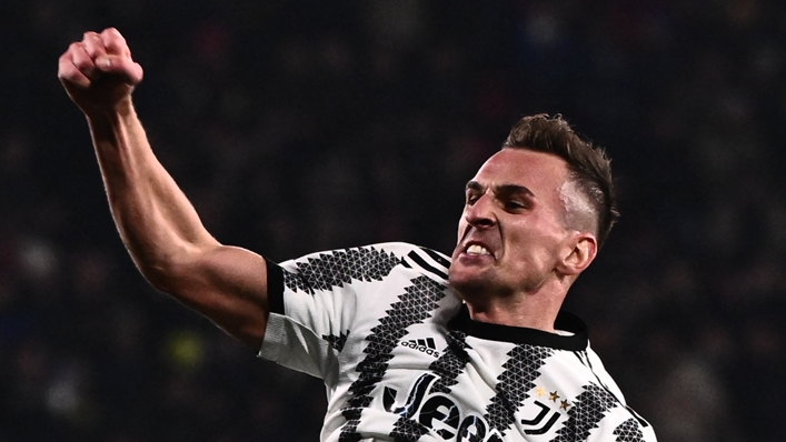 Arkadiusz Milik was the hero for Juventus as Serie A returned