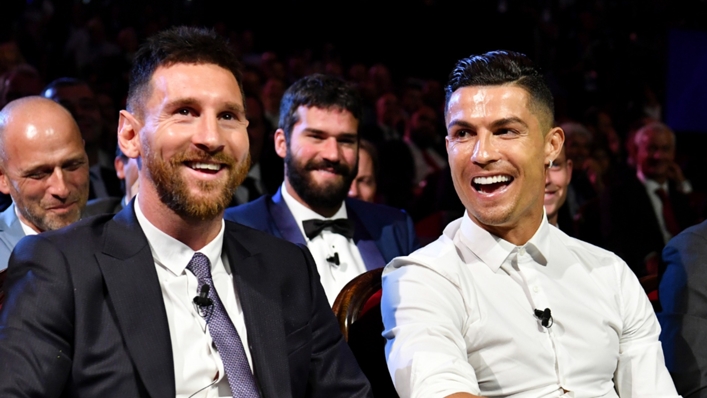 Lionel Messi and Cristiano Ronaldo have won 12 of the last 13 Ballons d'Or between them