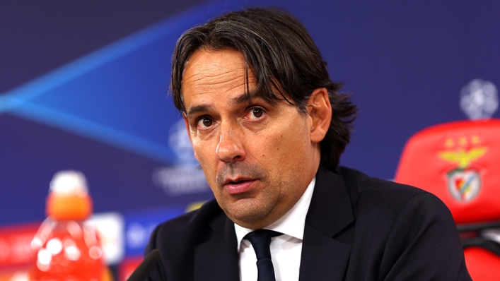 Simone Inzaghi's Inter hold a one-goal advantage over Atletico Madrid