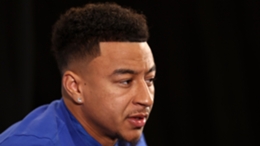 Manchester United's Jesse Lingard is on England duty