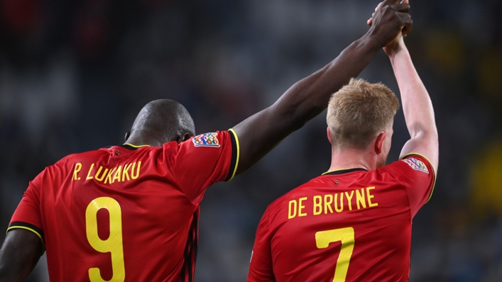Belgium stars Romelu Lukaku and Kevin De Bruyne
