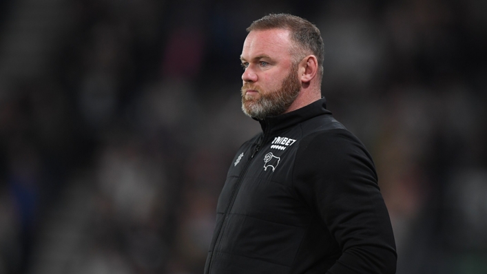 Wayne Rooney's Derby County suffered relegation from the Championship on Monday