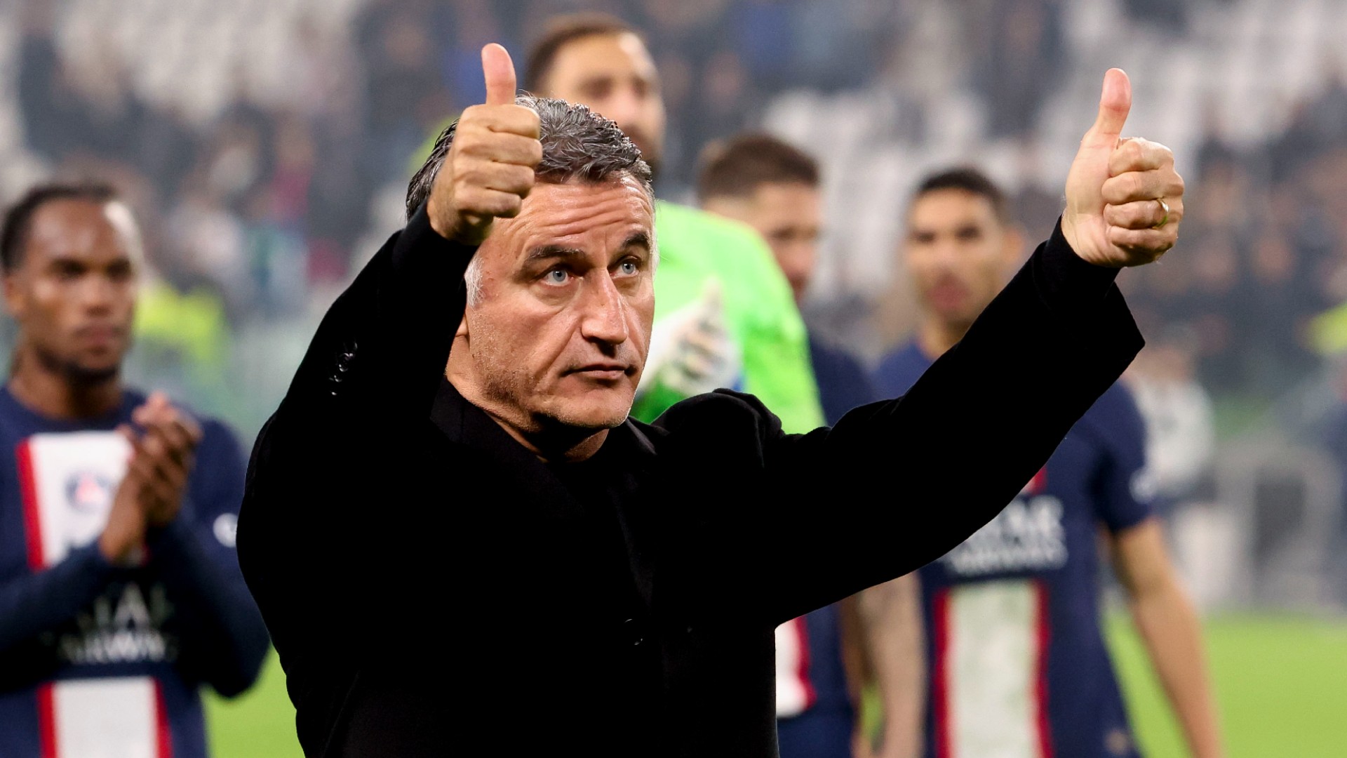 Christophe Galtier guided PSG through to the Champions League last 16