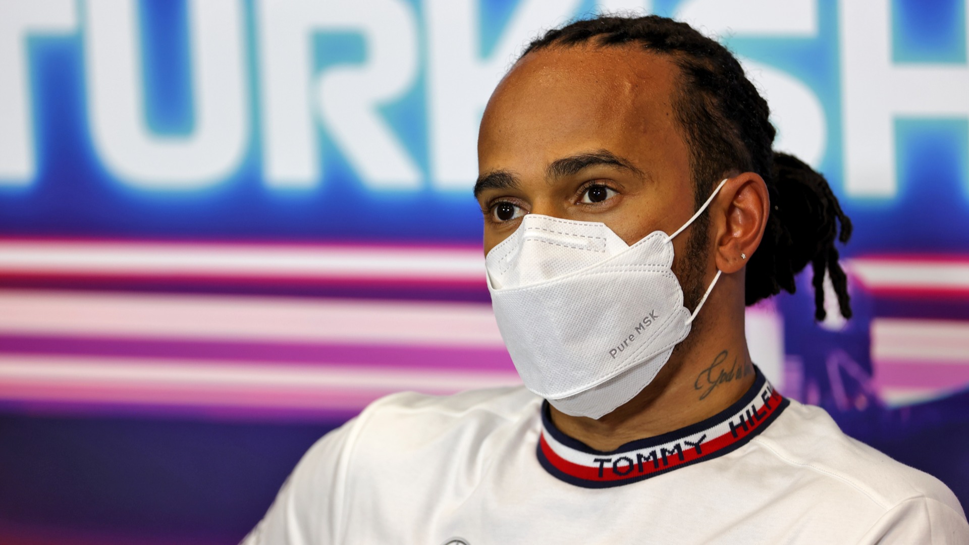 Formula One defending champion Lewis Hamilton