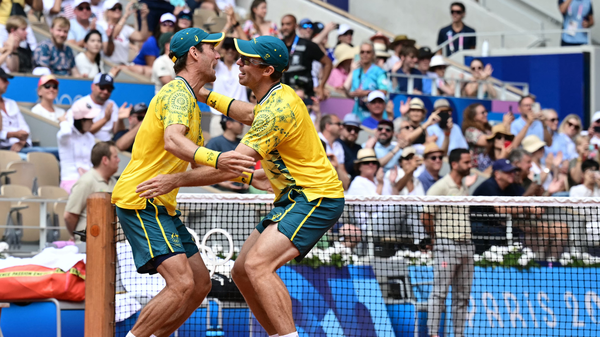 Ebden and Peers claim Olympic gold in men's doubles