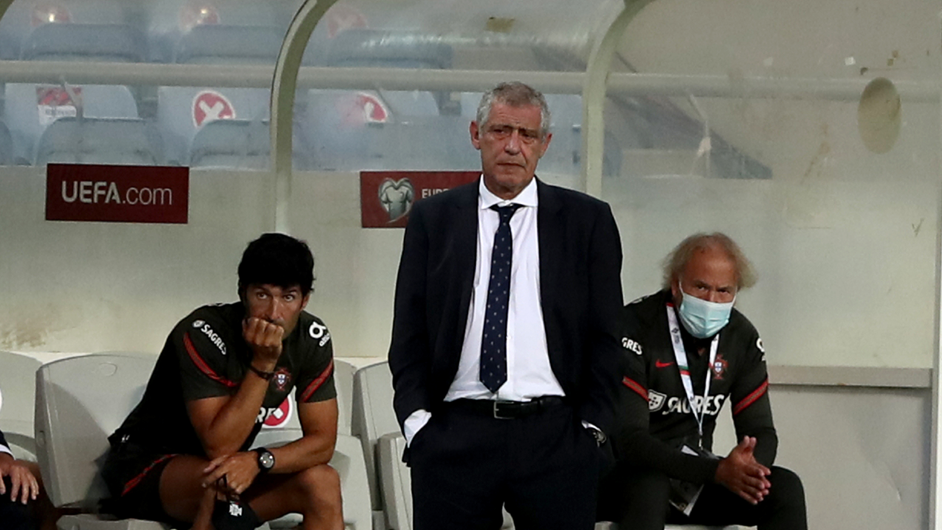 Fernando Santos saw his side score three unanswered goals against Azerbaijan