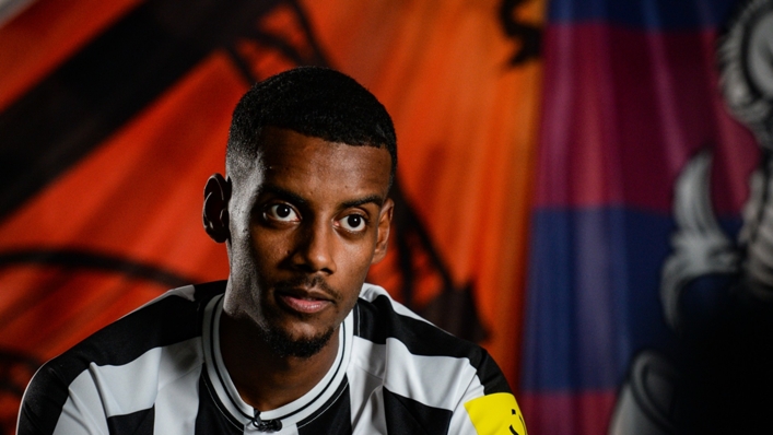 Forward Alexander Isak has joined Newcastle from Real Sociedad in a £59m move