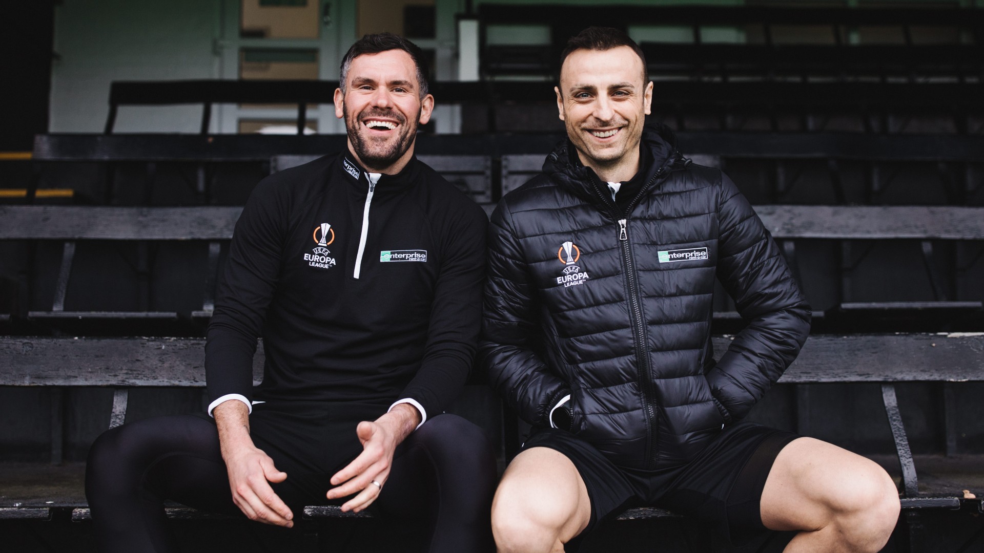 Ben Foster and Dimitar Berbatov