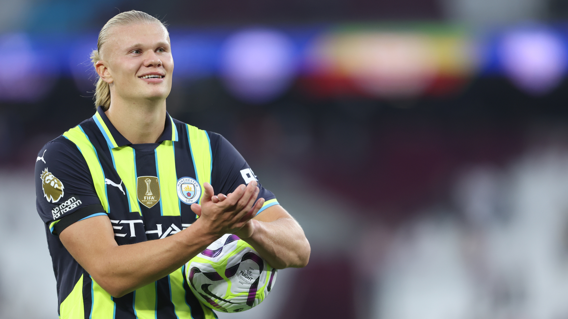 Guardiola has 'no words' for hat-trick hero Haaland