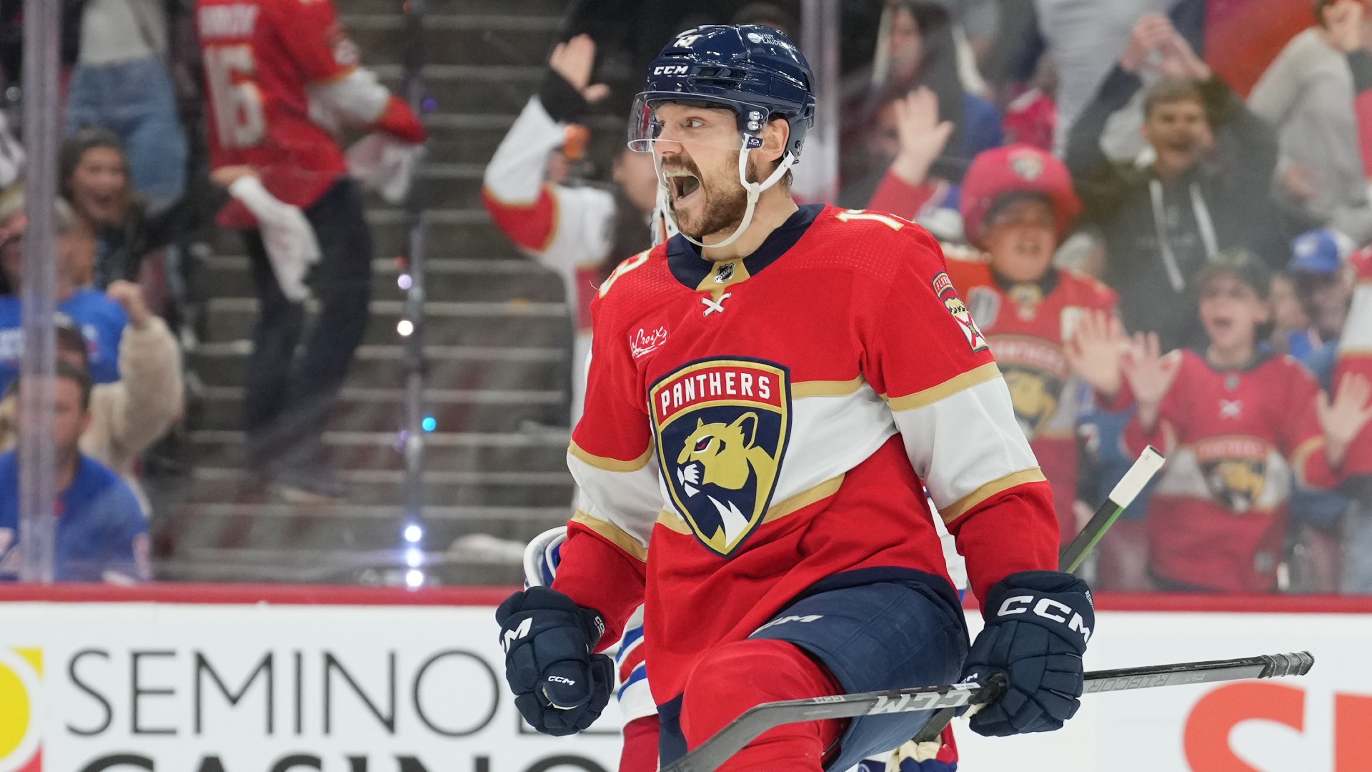 NHL: Reinhart scores in OT, Panthers pull even with Rangers