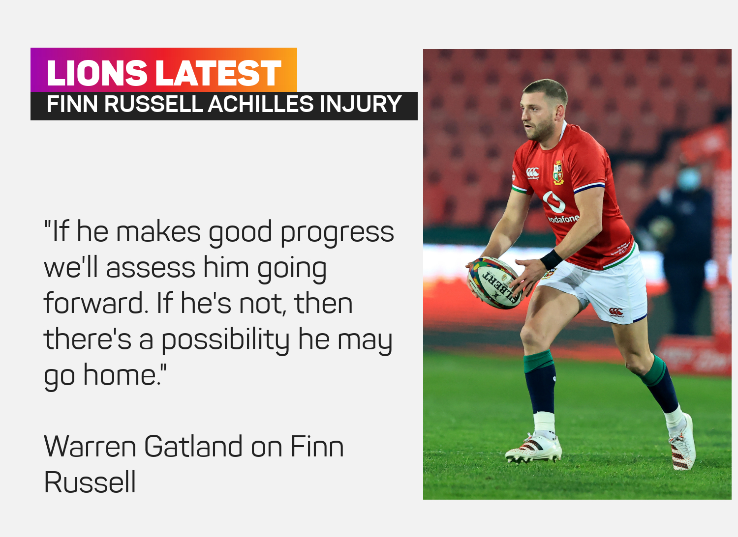 Finn Russell injury latest