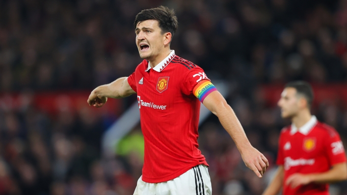 Harry Maguire has seen limited minutes with Manchester United this season