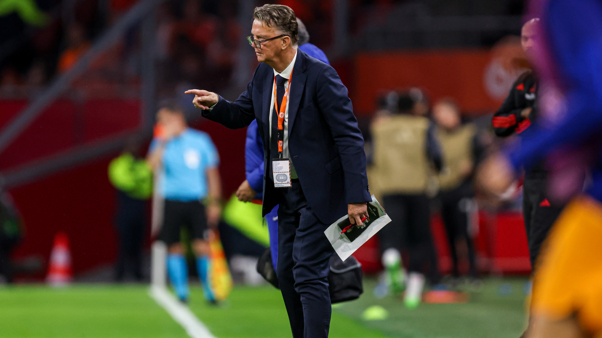 Netherlands boss Louis van Gaal wasn't impressed with his side's display in the win over Belgium