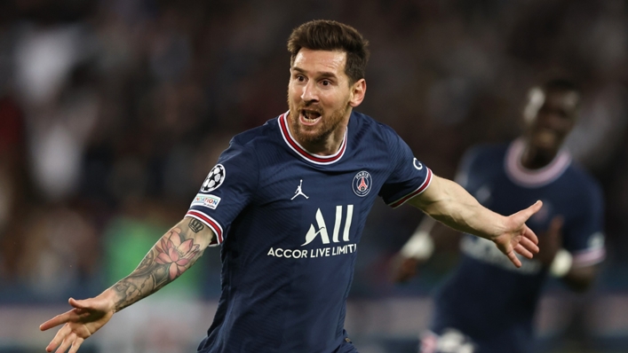 Lionel Messi scored his first goal for PSG
