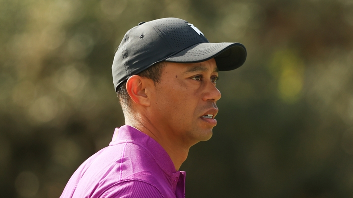 Fifteen-time major winner Tiger Woods