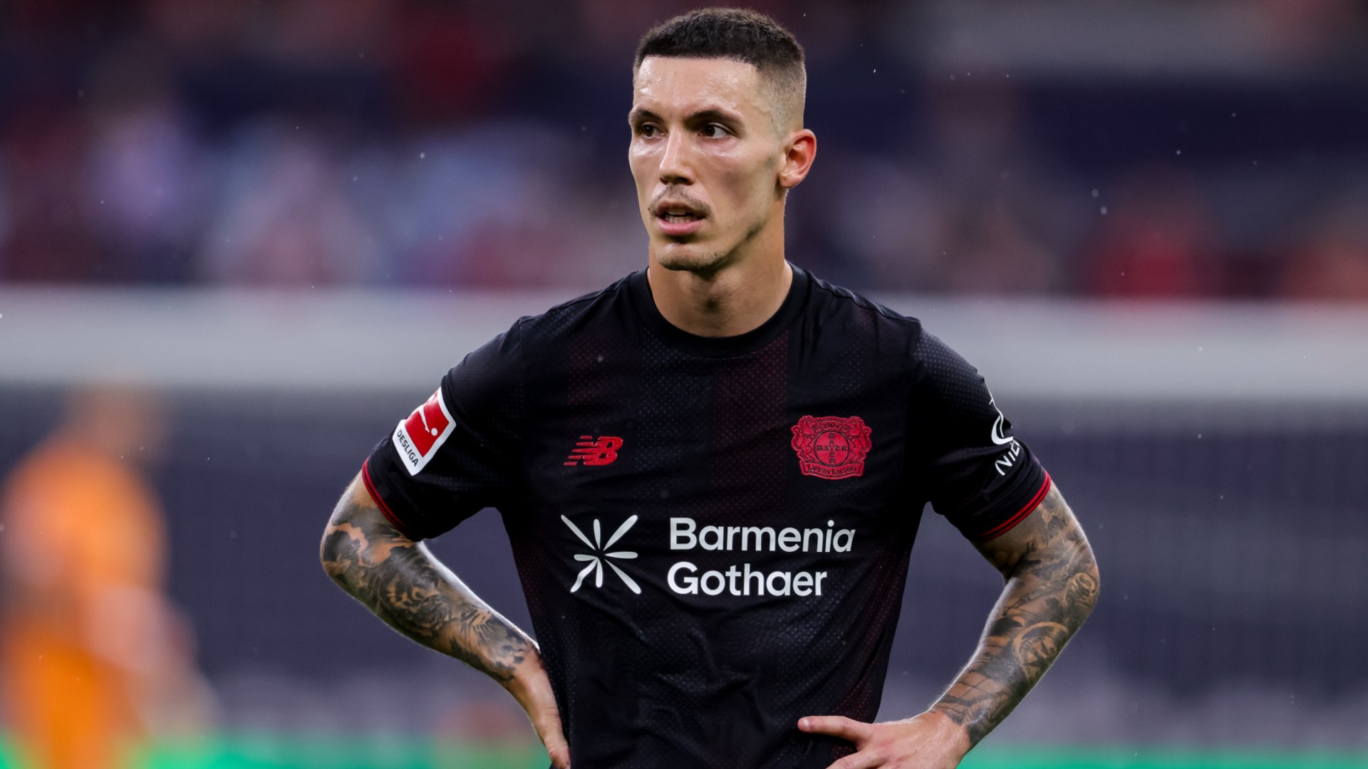 Soccer Leverkusen boss Martinez unfazed by Grimaldo transfer rumours