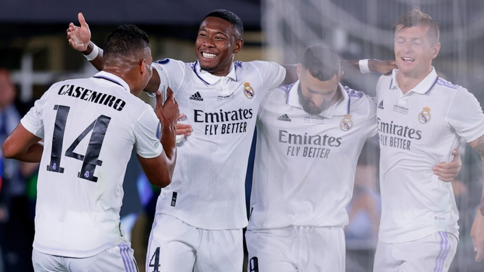 Real Madrid's old boys dominated the Super Cup again, beating Eintracht Frankfurt