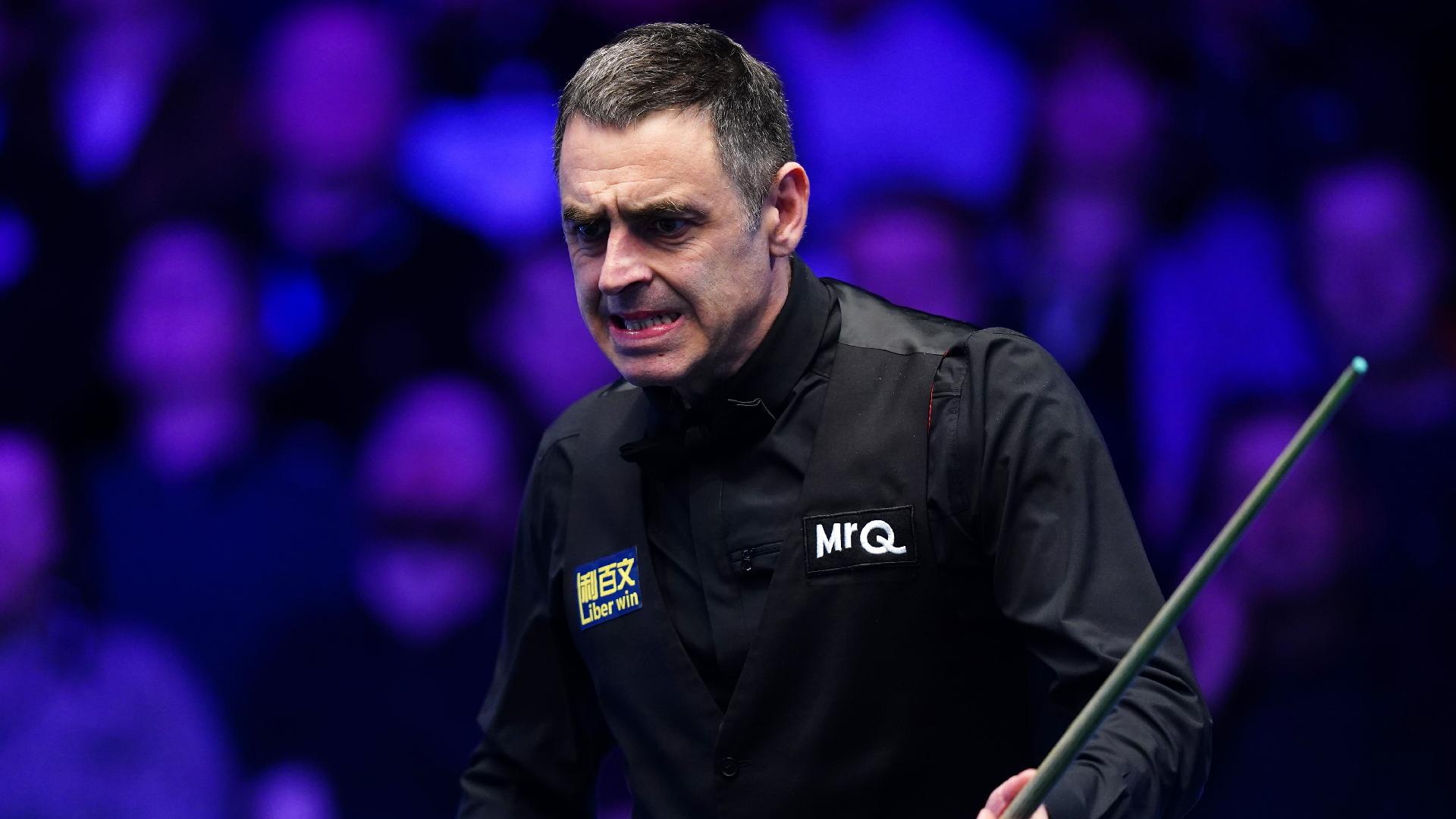 Ronnie O’Sullivan qualifies for China trip as foot injury lingers