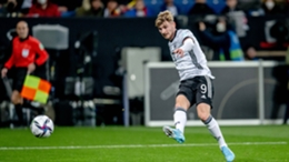 Timo Werner playing for Germany.