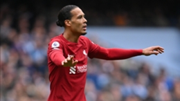 Virgil van Dijk pictured during Liverpool's 4-1 defeat at Manchester City last time out