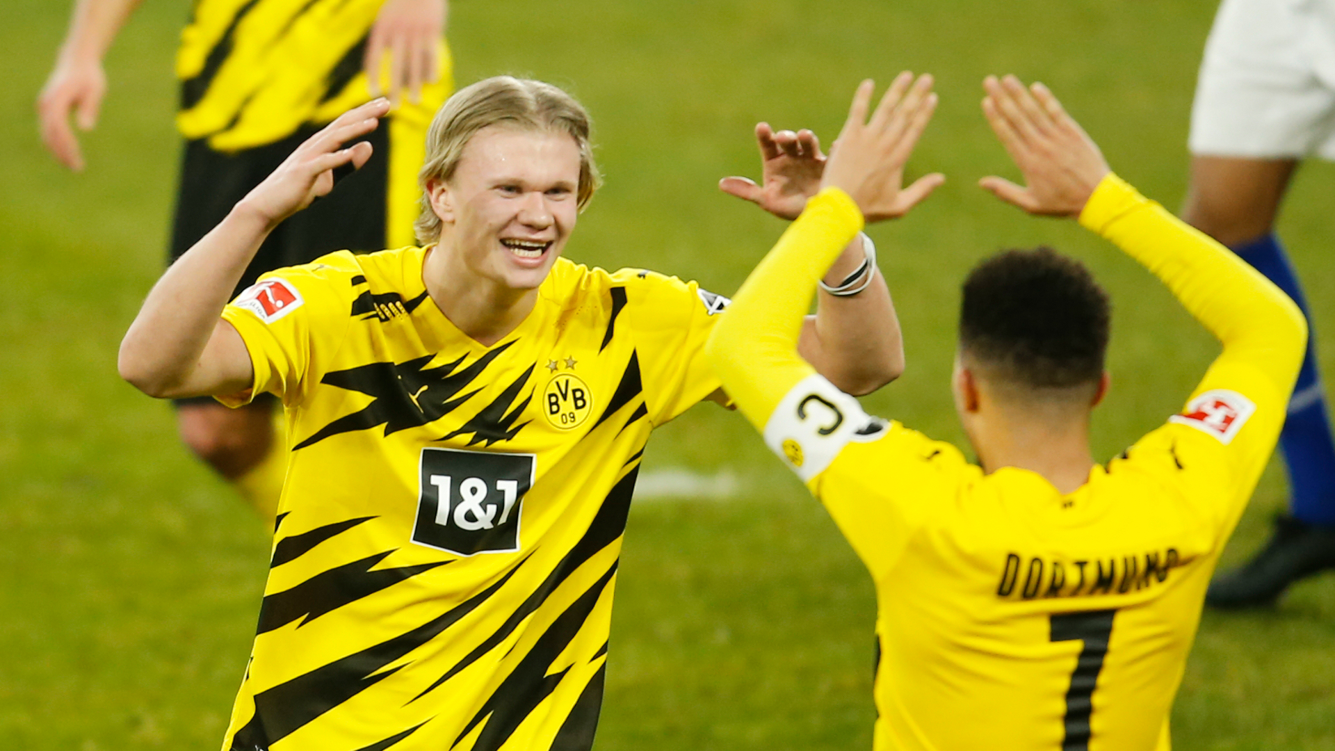 Borussia Dortmund duo Erling Haaland and Jadon Sancho are in the headlines once again