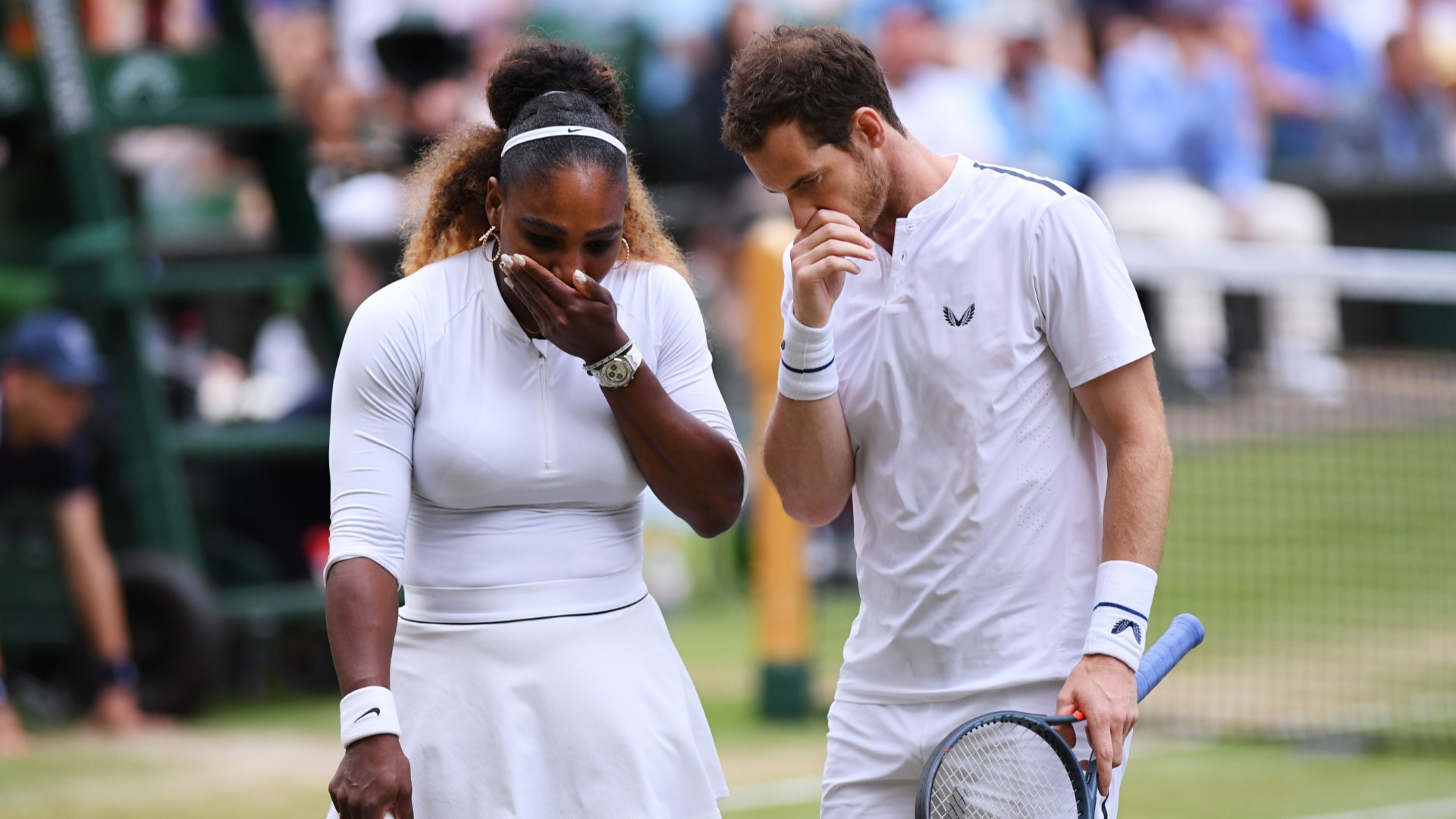 Serena, Andy Murray thrill in Wimbledon mixed doubles | Sporting News1920 x 1080