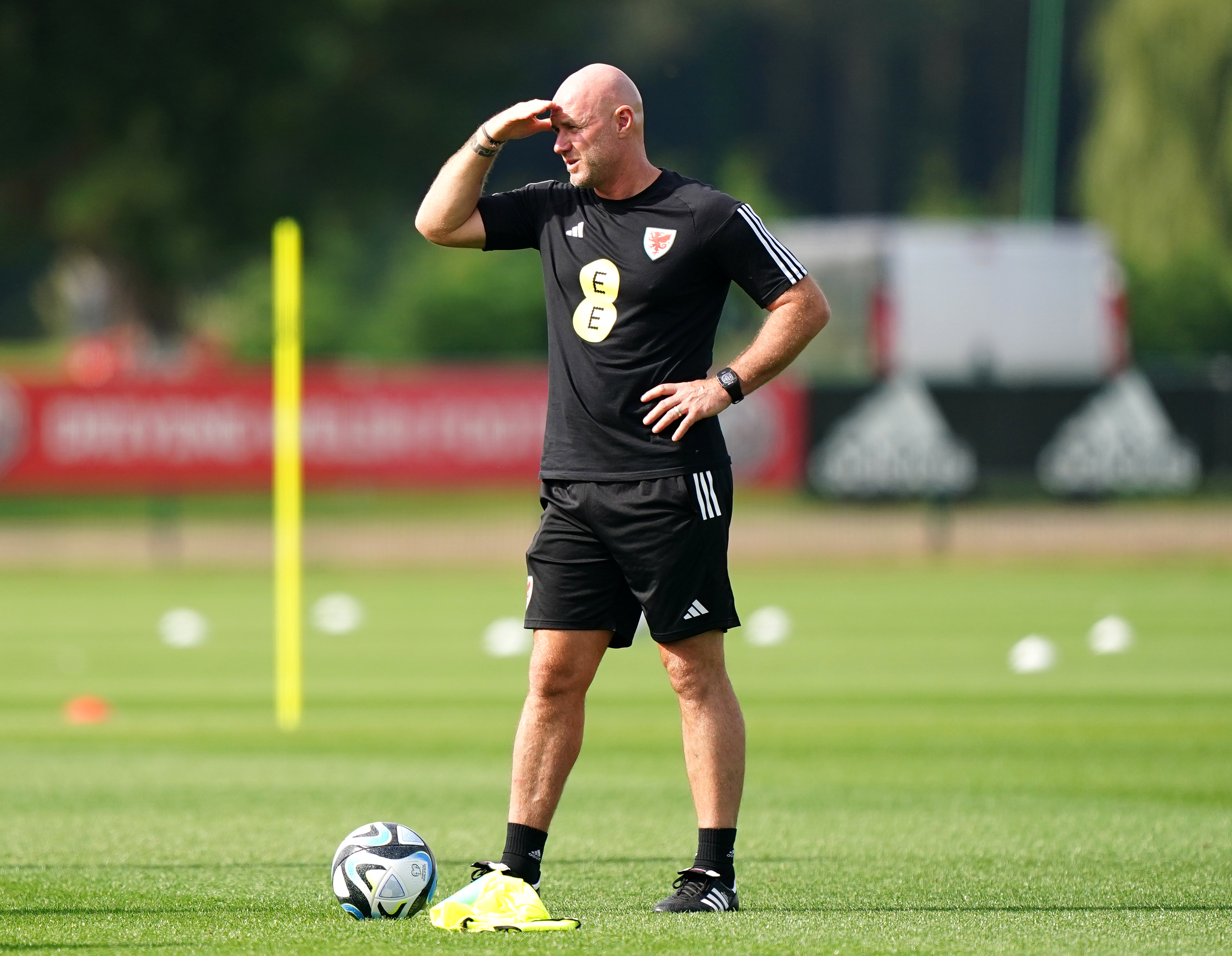 Wales Training Session and Press Conference – Vale Resort – Wednesday 6th September
