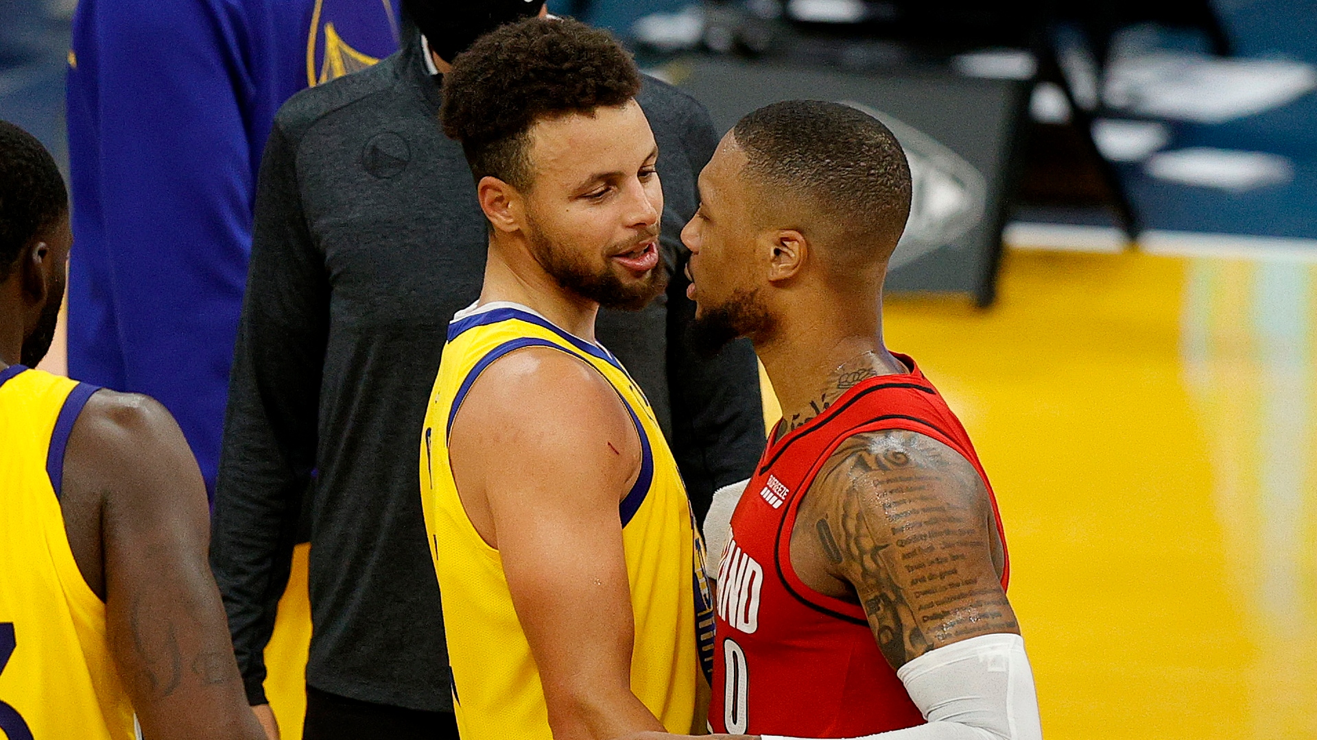 Lillard drains 50 points, lauds Curry as NBA's 'greatest shooter'