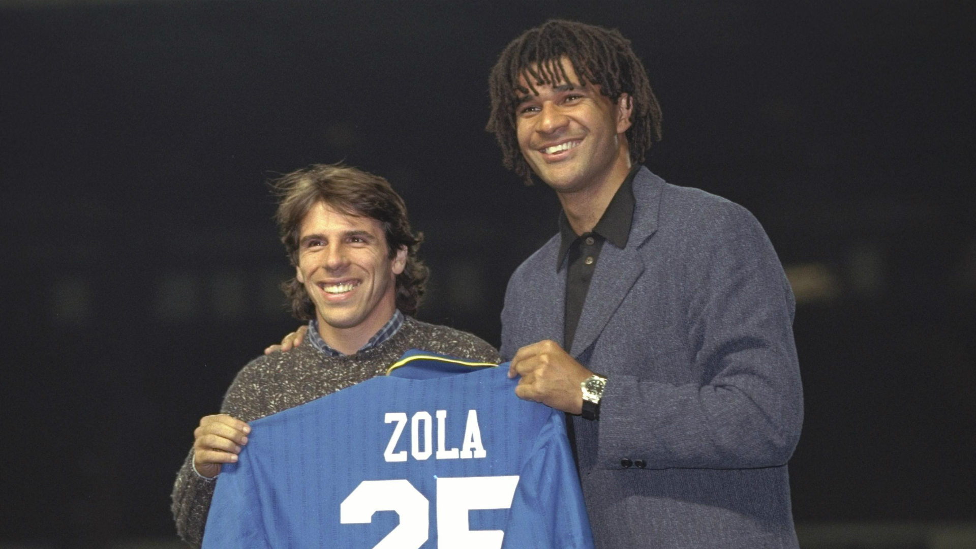 Gianfranco Zola and Ruud Gullit - cropped