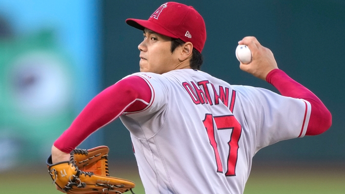 Angels superstar Shohei Ohtani dominated both on the pitcher's mound and in the batter's box against the Athletics