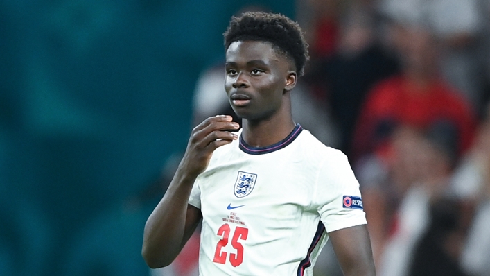 Bukayo Saka missed a penalty in England's defeat to Italy