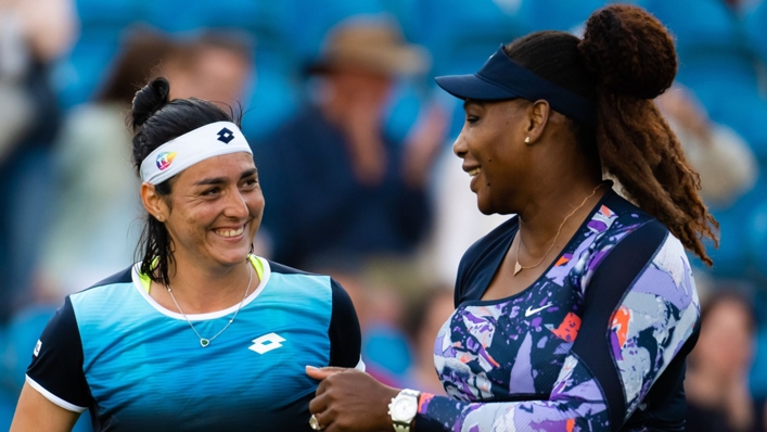 Ons Jabeur and Serena Williams proved an exciting doubles pairing, while it lasted