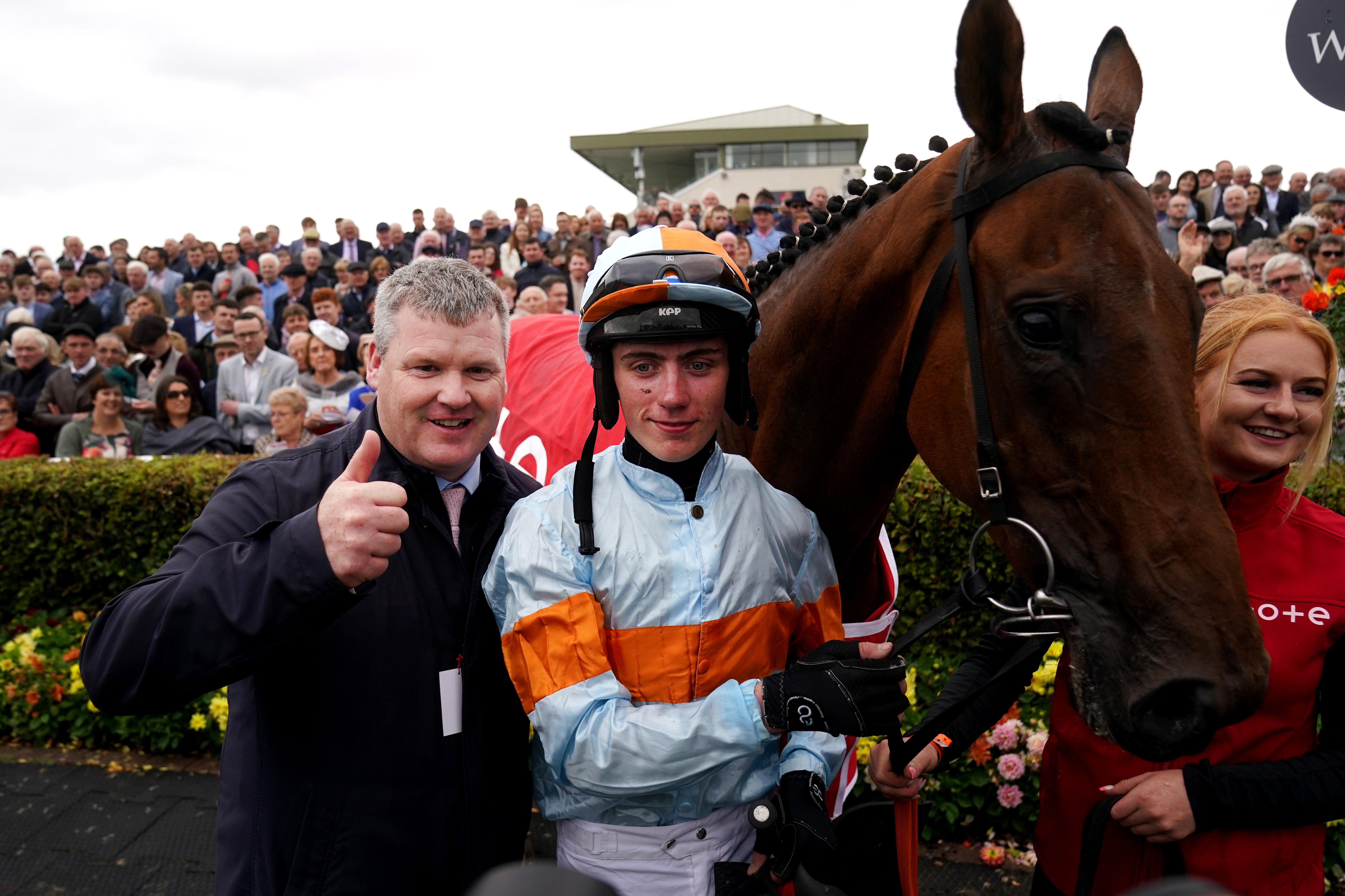 Gordon Elliott and Danny Gilligan with Ash Tree Meadow