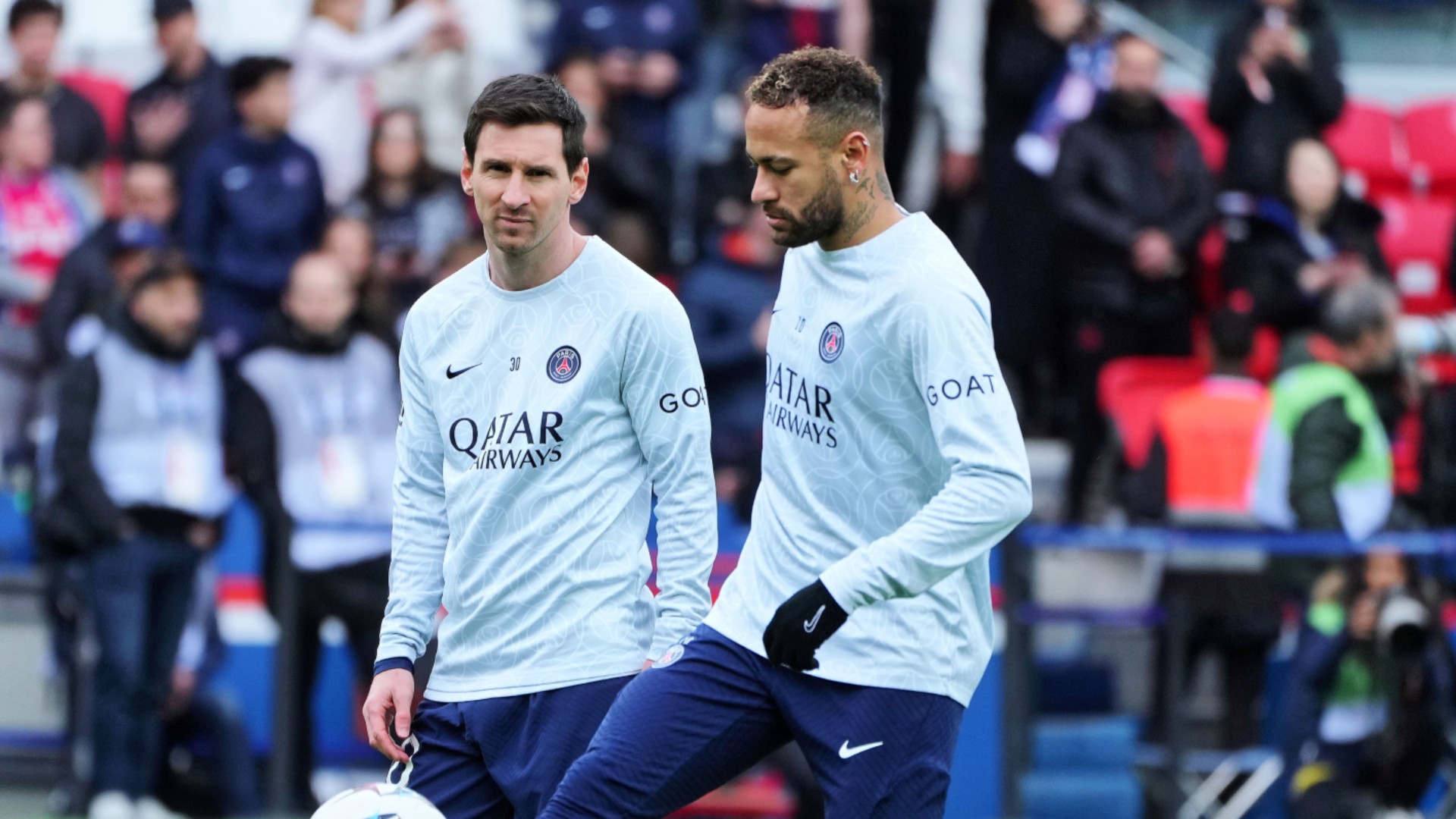 Neymar, nagbigay-pugay kay Messi bago ang huling laro nito
